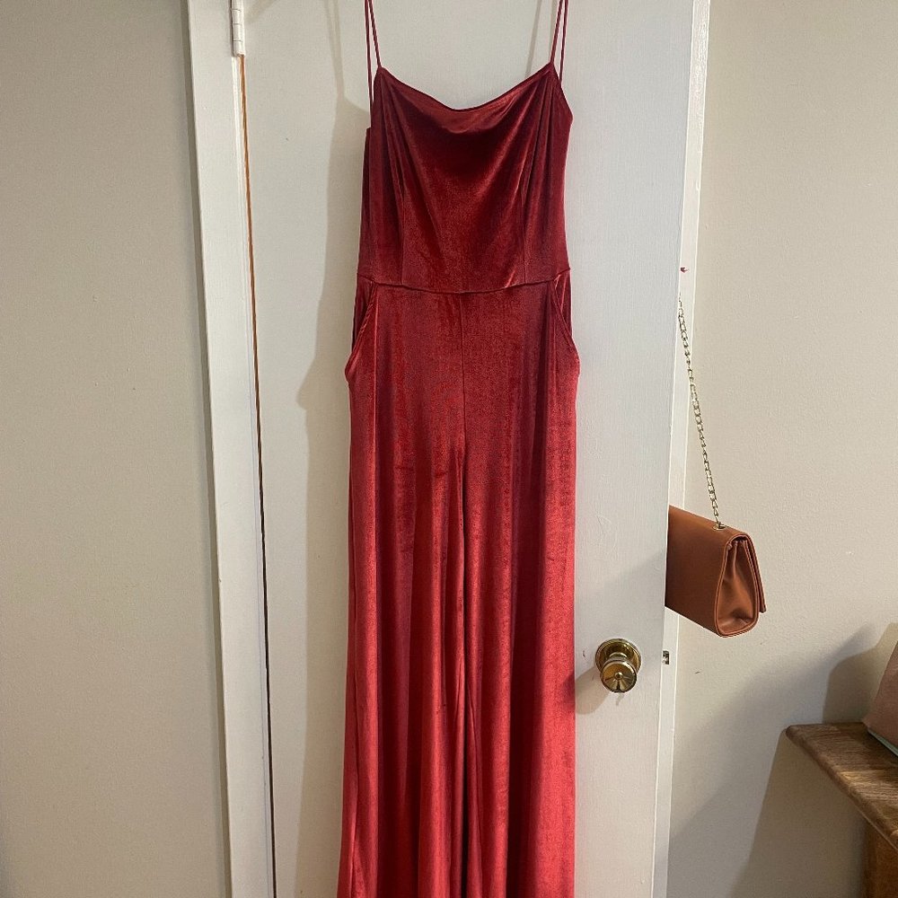 Velvet Jumpsuit